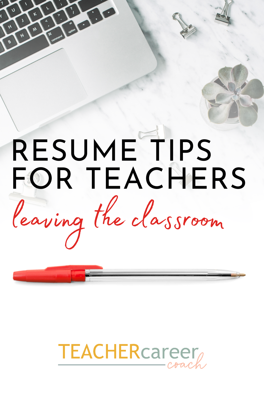 If you want to land that new job, you'll have to work hard on your teacher career change resume. Your resume is your first impression, and you want to put your best foot forward! Read on for a few tips on tweaking your teaching-focused resume into one that highlights all your skills and experience that apply to jobs outside of the classroom.