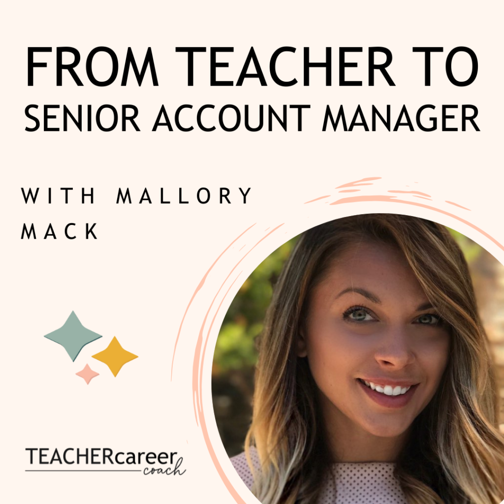 From teacher to senior government account manager
