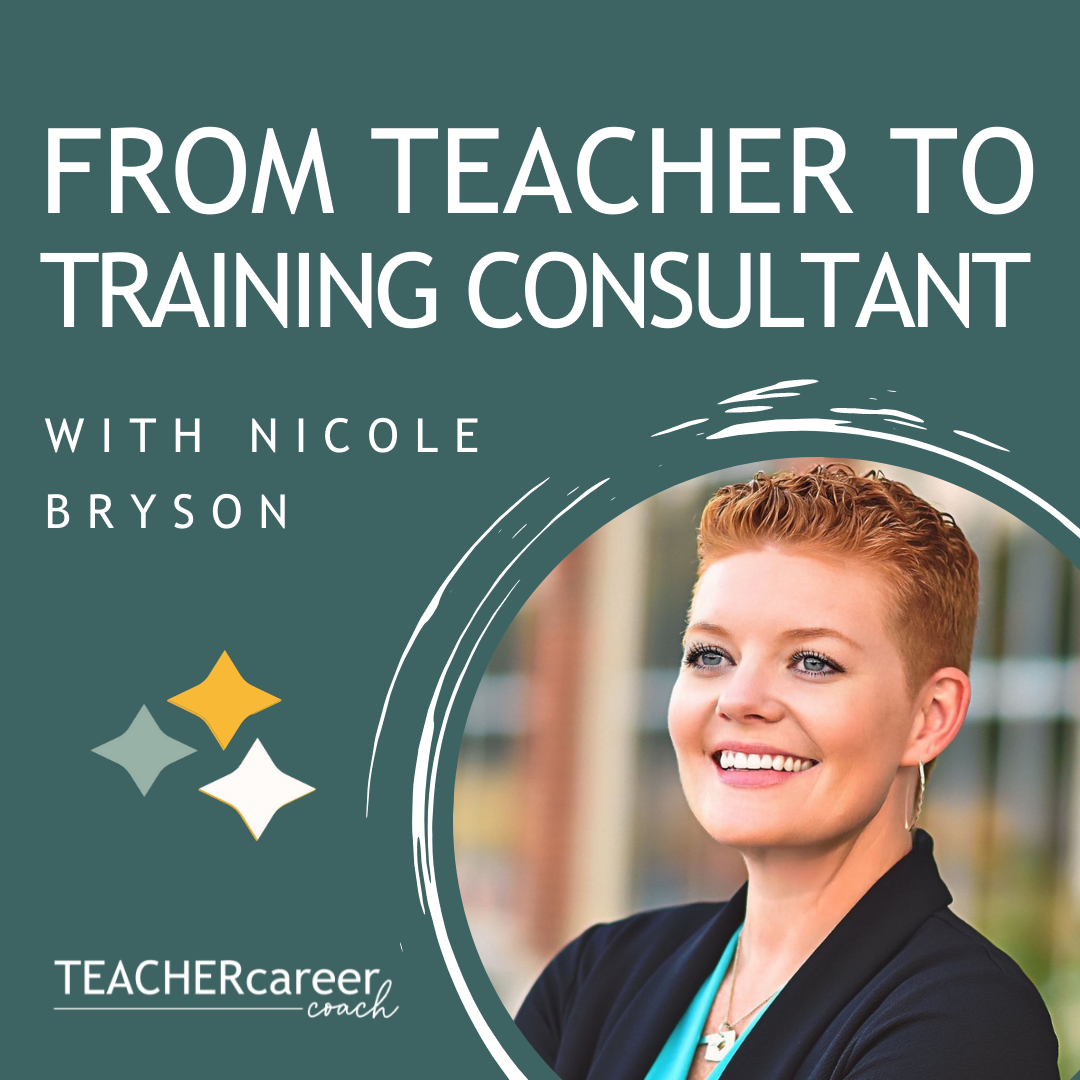 From teacher to training consultant