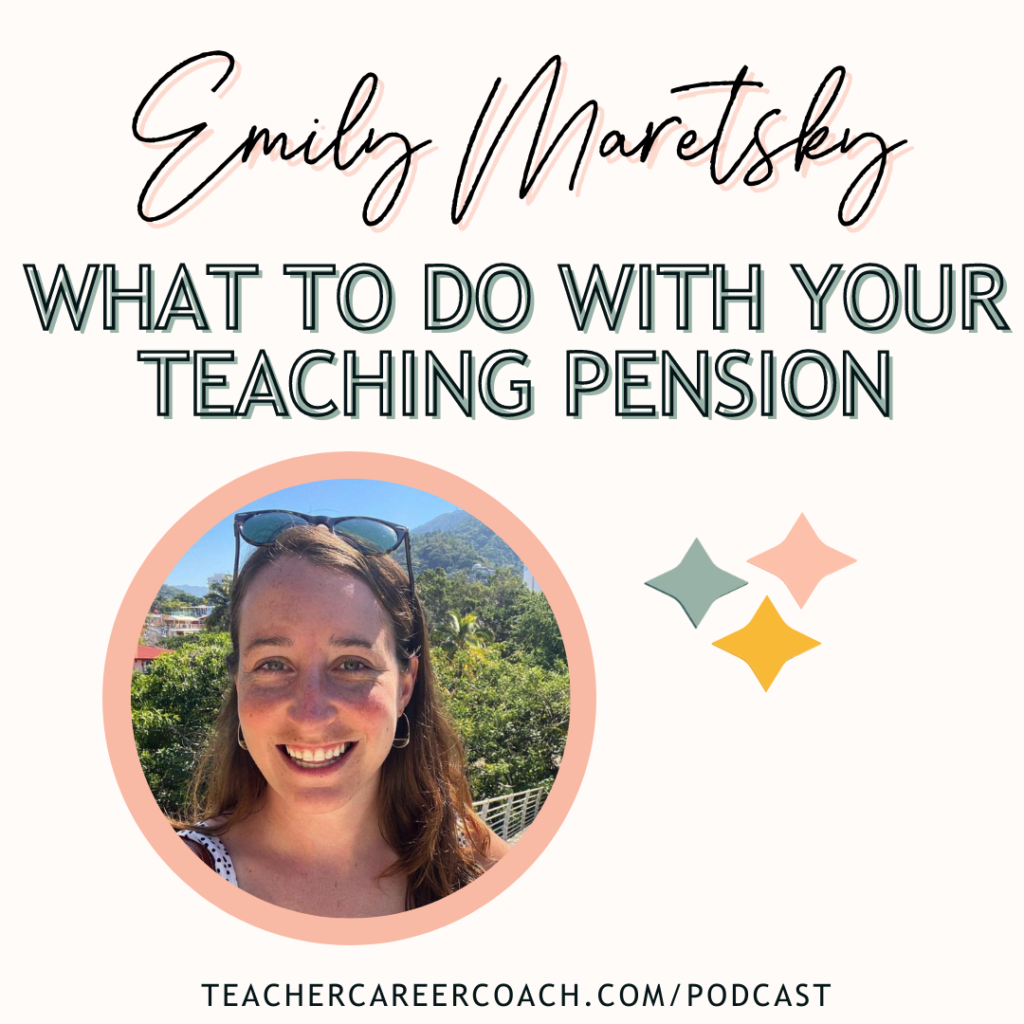What to do with your teaching pension