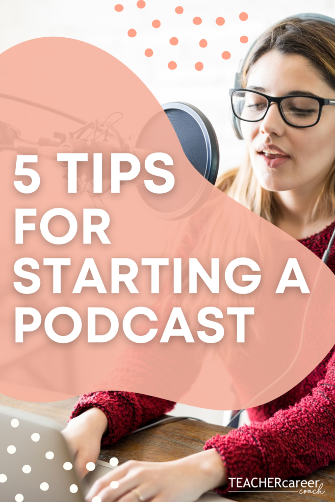 Podcasting for beginners: 5 tips about launching your first podcast episode.