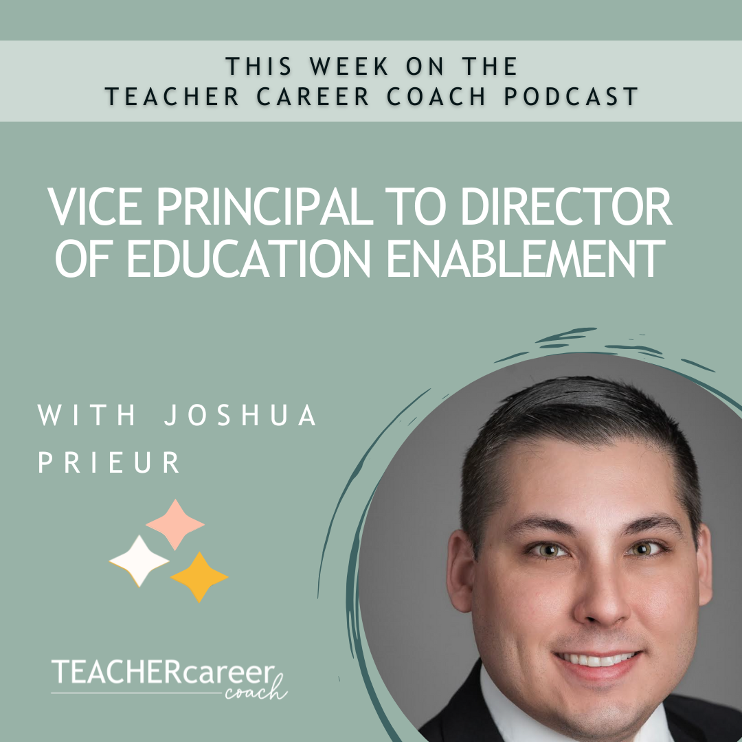 Vice Principal to Director of Education Enablement